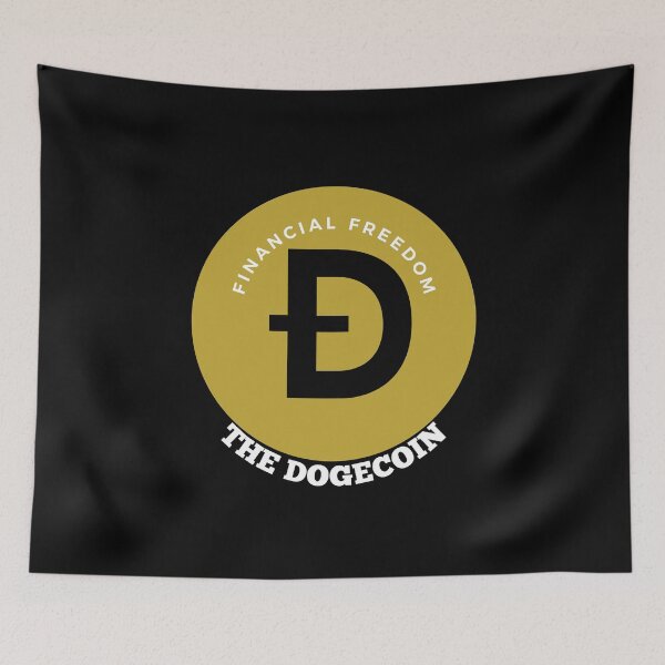 Item preview, Dogecoin Financial Freedom designed and sold by NFTDesignsBLV.