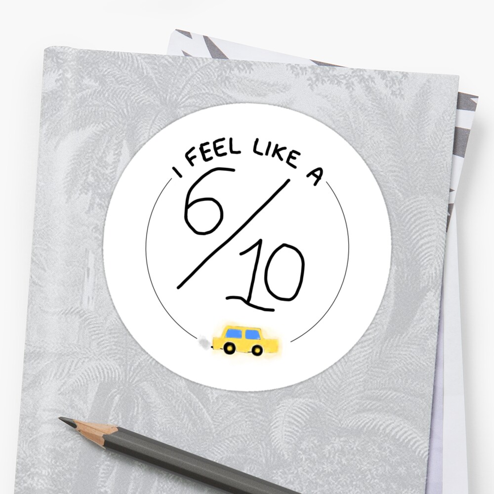 "Dodie Clark 6/10" Sticker by Lovegood31 | Redbubble