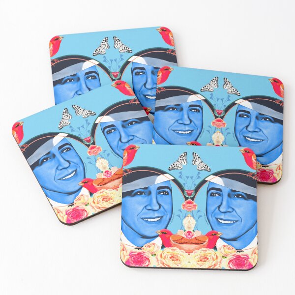 Item preview, Tango Blue Gardel Pop Art with Blue Background designed and sold by infinitetango.