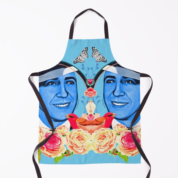 Item preview, Tango Blue Gardel Pop Art with Blue Background designed and sold by infinitetango.