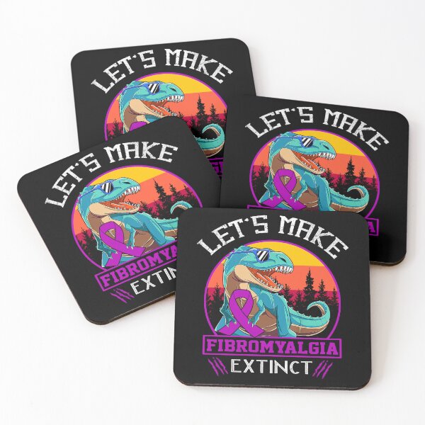 Item preview, Let's Make Fibromyalgia Extinct Dinosaur Men Women Kid designed and sold by Mnrshirley.