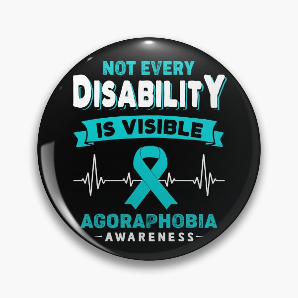 Item preview, Agoraphobia Awareness - Not Every Disability Is Visible designed and sold by RidnerStore.