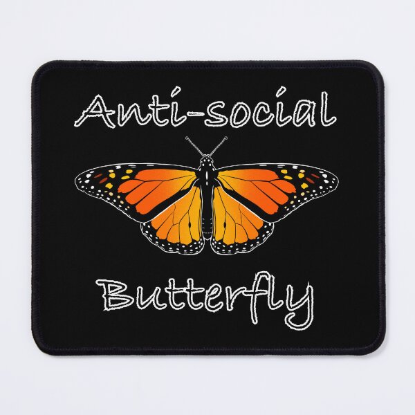 Item preview, Anti-social Butterfly in Colour designed and sold by JayneMcAvaney.