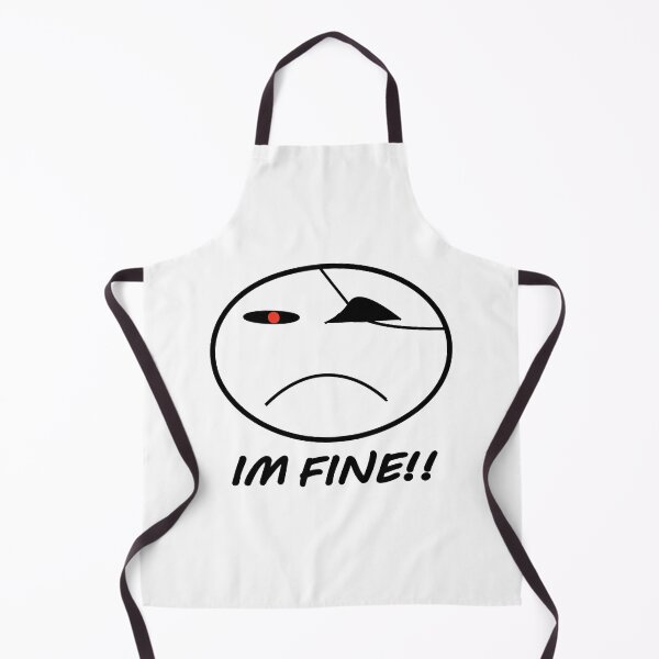 Item preview, I'm Fine!! (Dead From Inside) designed and sold by weirdandstrange.