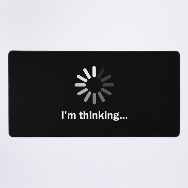 Item preview, I’m thinking... : funny gift idea for men and women designed and sold by AuthenticKick.