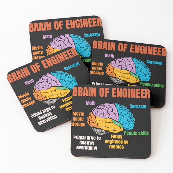 Item preview, Brain of Engineer designed and sold by zenbition.