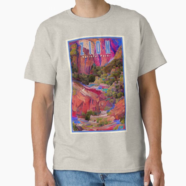 Vista previa del artículo con la obra «Viajes Parque Nacional de Utah Zion», diseñado y vendido por CattlettArt.