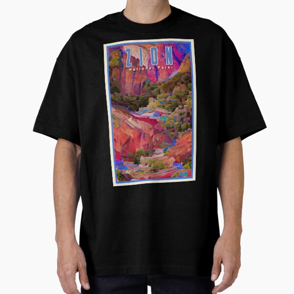 Vista previa del artículo con la obra «Viajes Parque Nacional de Utah Zion», diseñado y vendido por CattlettArt.
