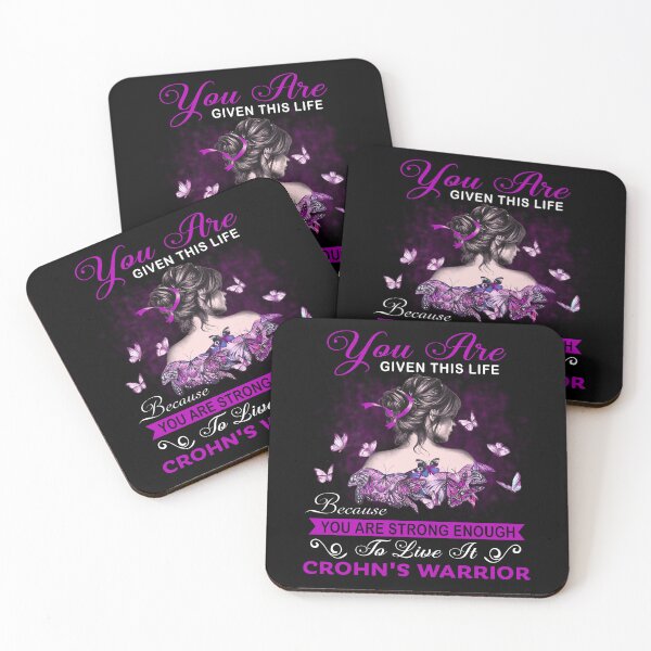 Item preview, You Are Strong Enough To Live It Crohn's Warrior designed and sold by Kohend.
