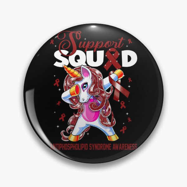 Item preview, Cute Unicorn Support Squad Antiphospholipid Syndrome Awareness Men Women Kid designed and sold by tenjun16.