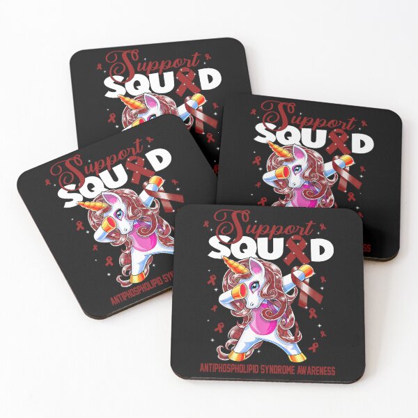 Item preview, Cute Unicorn Support Squad Antiphospholipid Syndrome Awareness Men Women Kid designed and sold by tenjun16.
