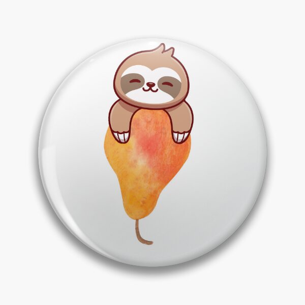 Item preview, Beautiful Sloth And pear Art designed and sold by virillanissa.