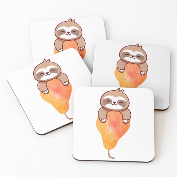 Item preview, Beautiful Sloth And pear Art designed and sold by virillanissa.