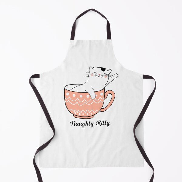 Item preview, Naughty kitty inside a cup of coffee. Cat with mischievous face, cat in teacup. designed and sold by EMIPRINCESS.