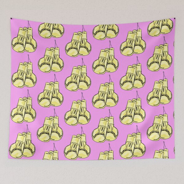 Item preview, Yellow Boxing With Pink Background  designed and sold by missmann.