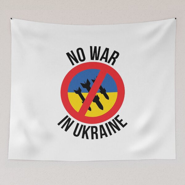 Item preview, azov NO WAR IN UKRAINE designed and sold by Abeer’s Art.