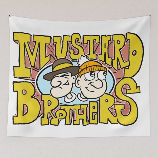 Item preview, Mustard Brothers Logo designed and sold by BlindAlleyComix.