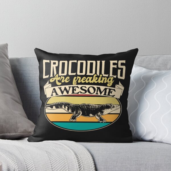 Item preview, Crocodile caiman animal Freaking Awesome designed and sold by ClamenTaon.