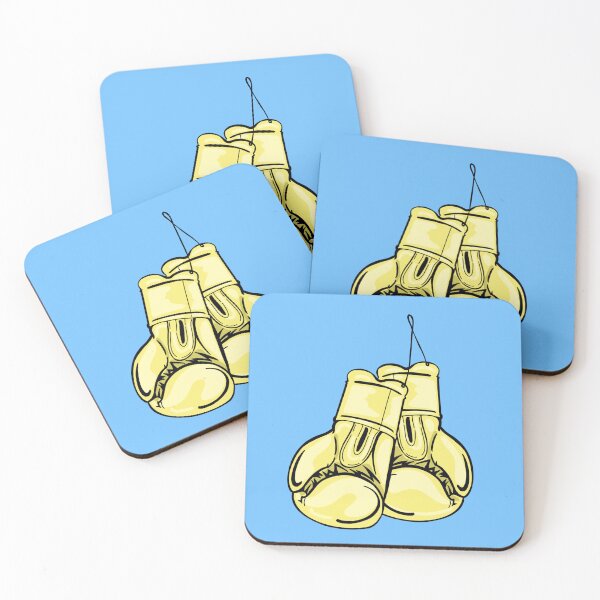 Item preview, Yellow Boxing With Blue Background  designed and sold by missmann.