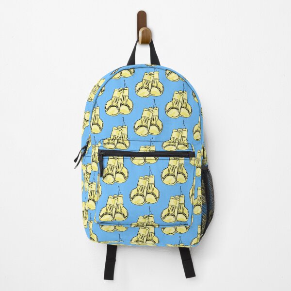 Item preview, Yellow Boxing With Blue Background designed and sold by missmann.