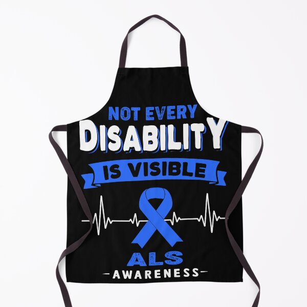 Item preview, ALS Awareness - Not Every Disability Is Visible designed and sold by RidnerStore.