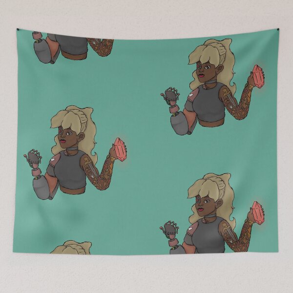 Item preview, Gem Cyborg Gal designed and sold by luckyboyart.