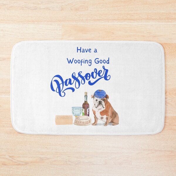 Item preview, Have a Woofing Good Passover Bulldog  - Passover Pet designed and sold by thekosherhub.