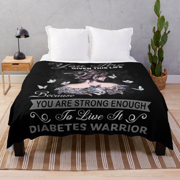 Item preview, You Are Strong Enough To Live It Diabetes Warrior designed and sold by Kohend.