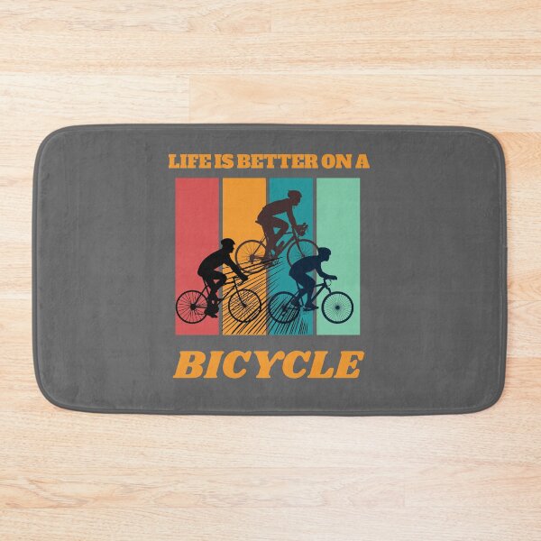 Item preview, life is better on a bicycle designed and sold by BronikowskiART.