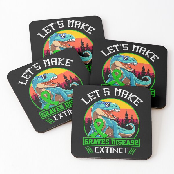 Item preview, Let's Make Graves Disease Extinct Dinosaur Men Women Kid designed and sold by Mnrshirley.
