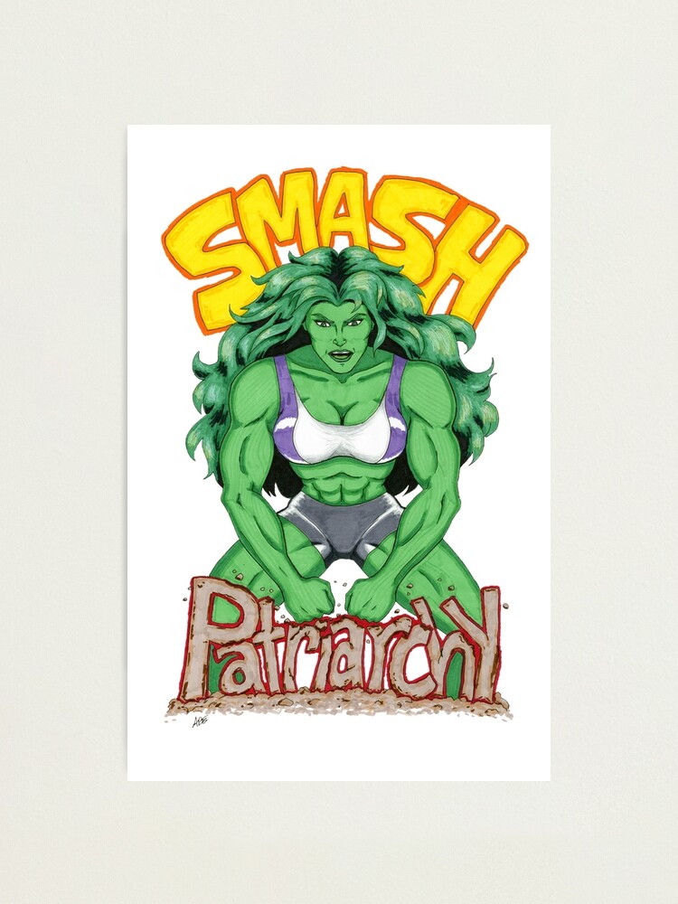 She hulk smash