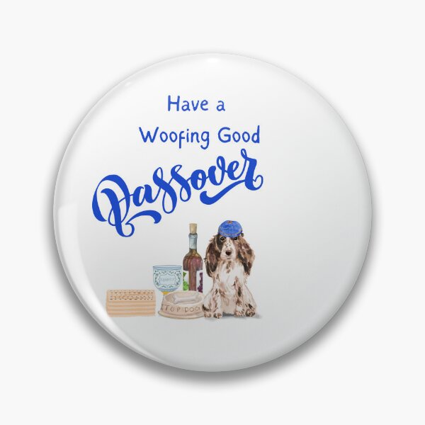 Item preview, Have a Woofing Good Passover Cocker Spaniel  - Pet Passover designed and sold by thekosherhub.