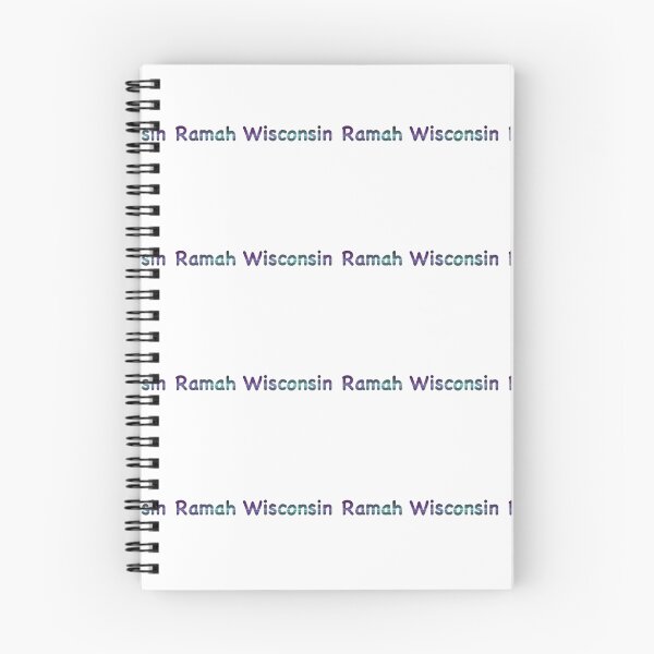 Item preview, Ramah Wisconsin blue and purple designed and sold by Taliahbrody.