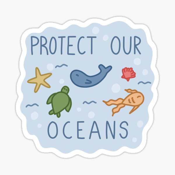 Item preview, Protect our oceans designed and sold by Sara Bee.
