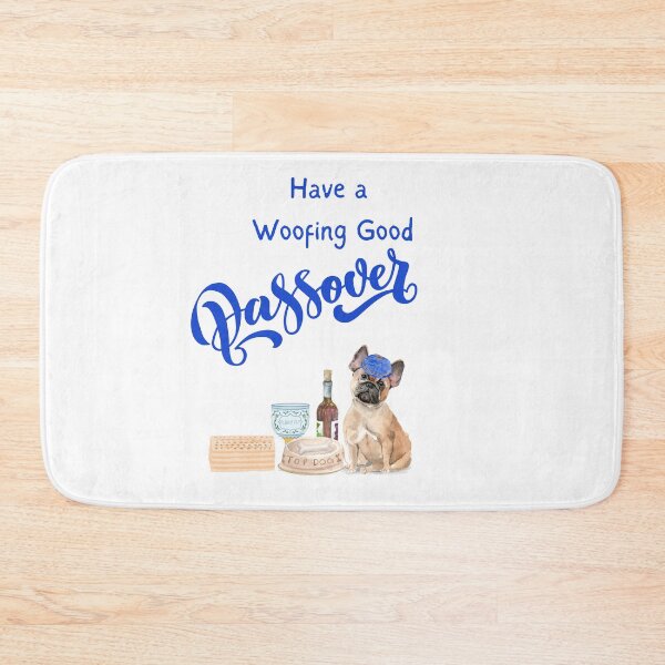 Item preview, Have a Woofing Good Passover French Bulldog  - Funny Passover designed and sold by thekosherhub.