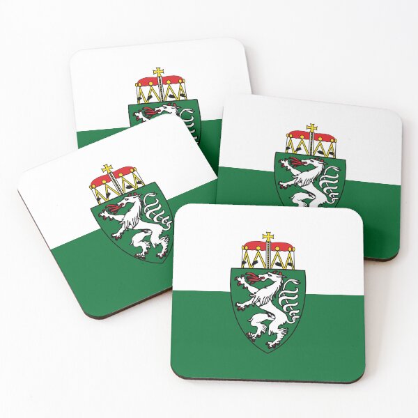 Item preview, Flag of Styria, Austria with Coat of Arms designed and sold by Freihalt.