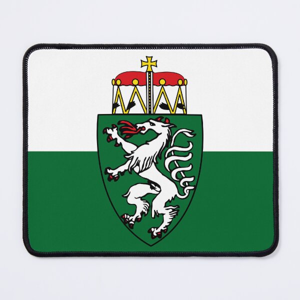 Item preview, Flag of Styria, Austria with Coat of Arms designed and sold by Freihalt.