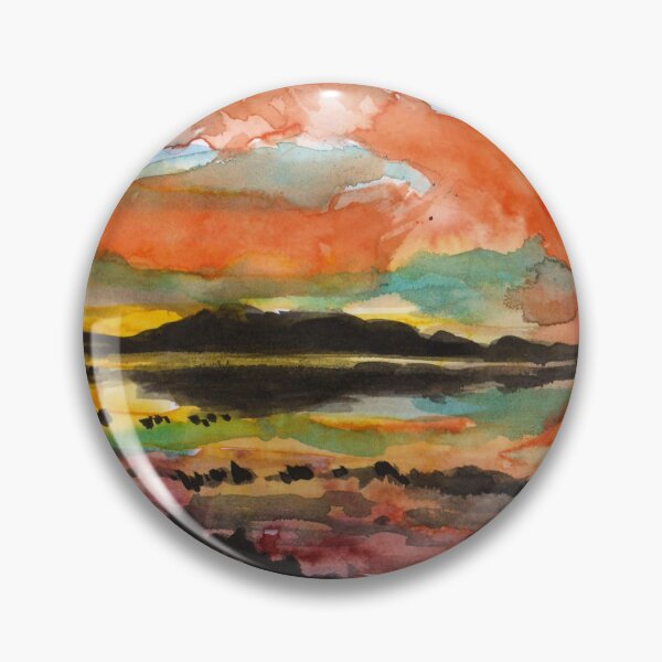 Item preview, Big Bear Lake Sunset Reflection on the Water designed and sold by signaturelaurel.