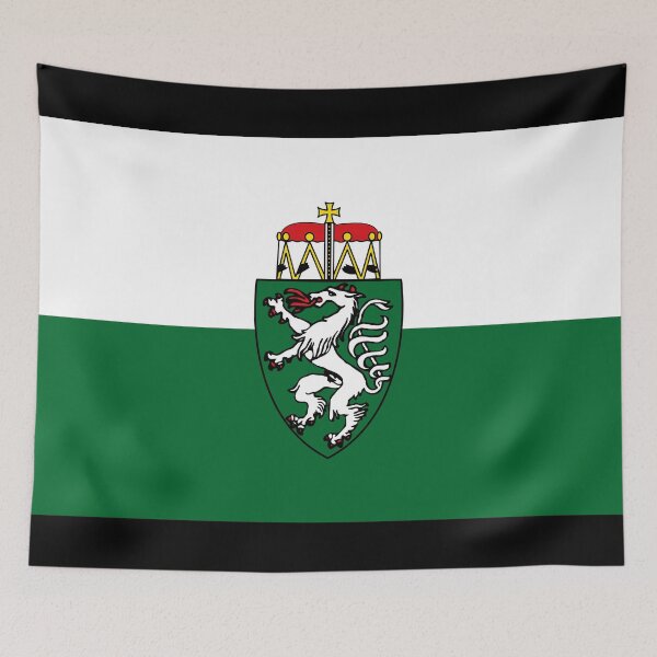 Item preview, Flag of Styria, Austria with Coat of Arms designed and sold by Freihalt.