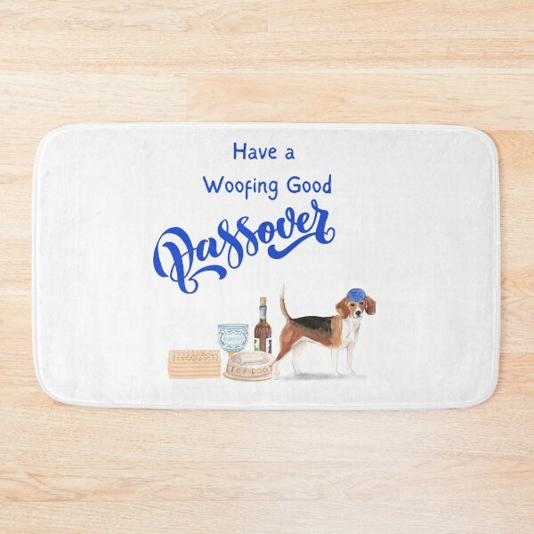 Item preview, Have a Woofing Good Passover Beagle - Funny Jewish designed and sold by thekosherhub.