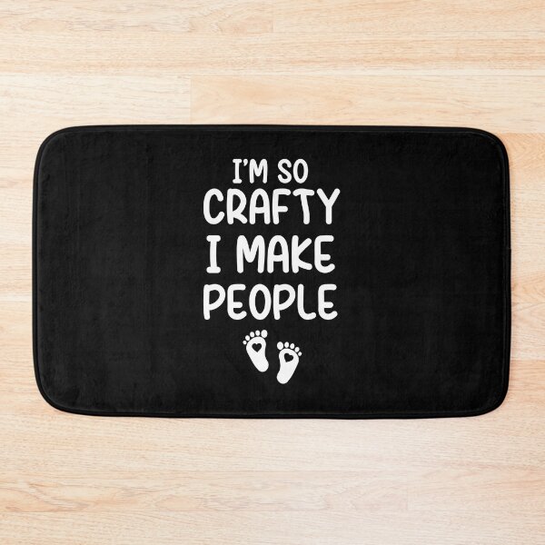 Item preview, i'm crafty I make people, pregnancy announcement, mother's day, matching Mommy Daddy EST, couples pregnancy announcement  funny sarcastic Rude , designed and sold by joygift369.