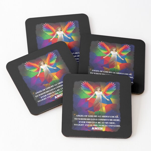 Item preview, Prismatic Colorful Guardian Angel designed and sold by stadia-60-west.