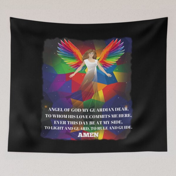 Item preview, Prismatic Colorful Guardian Angel designed and sold by stadia-60-west.