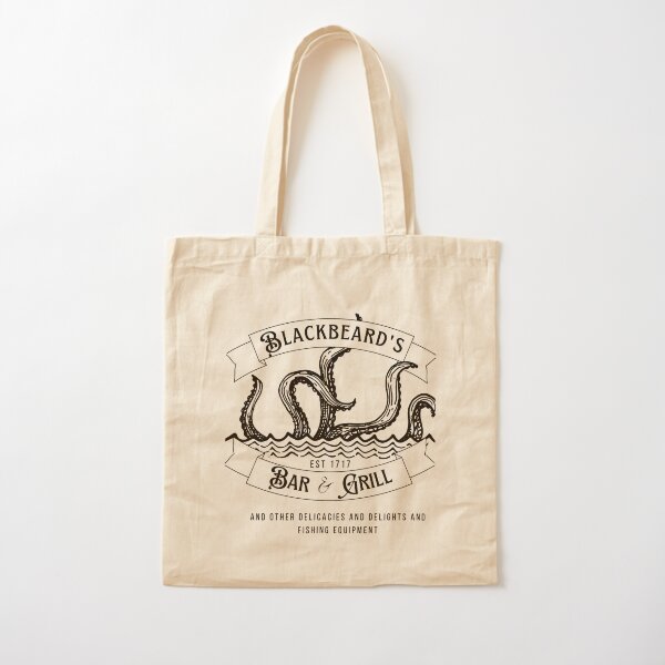 Blackbeard Tote Bags for Sale Redbubble