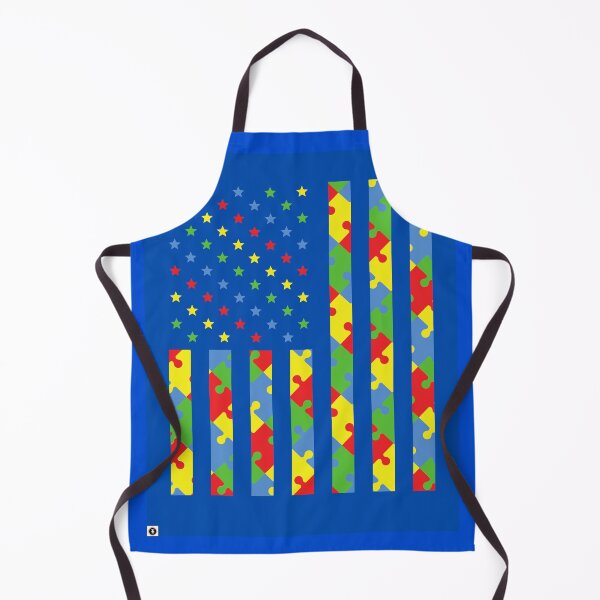 Item preview, Autism Awareness Flag Design designed and sold by ForscarlettPub.