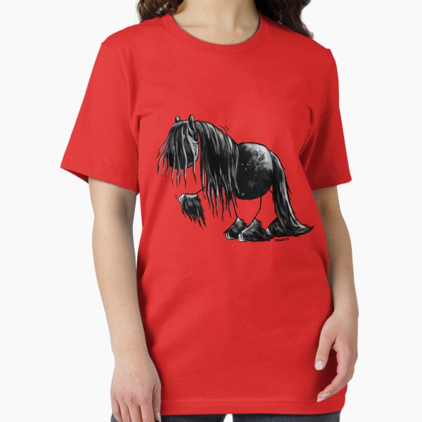 Item preview, Happy Friesian Horse Cartoon designed and sold by modartis.