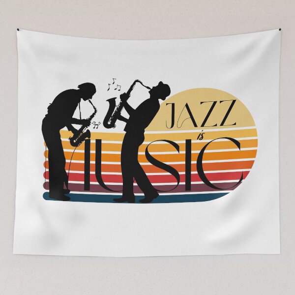 Item preview, Jazz is Music Vintage Vibes designed and sold by Nancyanna.