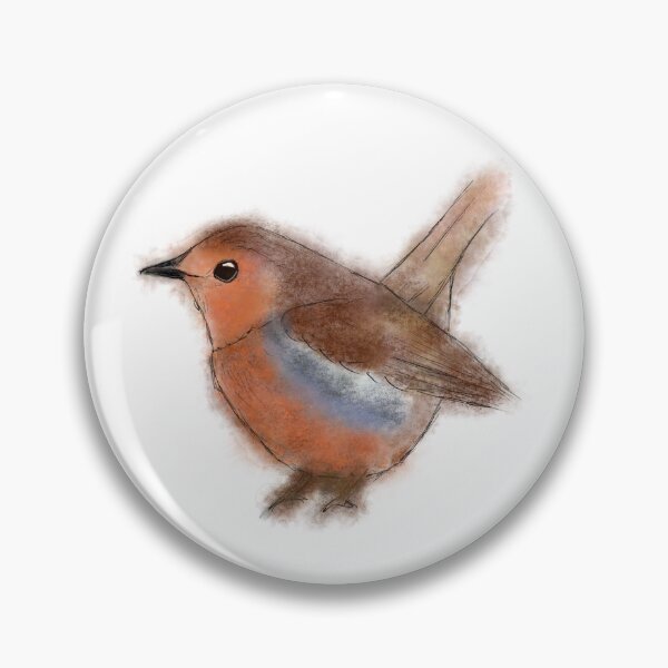 Item preview, Fluffy Robin designed and sold by Carol Bleasdale.