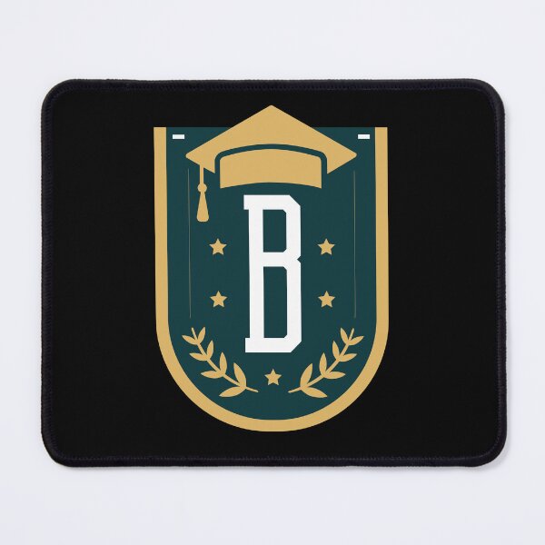 Item preview, Ornamental Letter B, Gold Monogram Ornament, Funny Design Graduation designed and sold by PROMEN Creativity.
