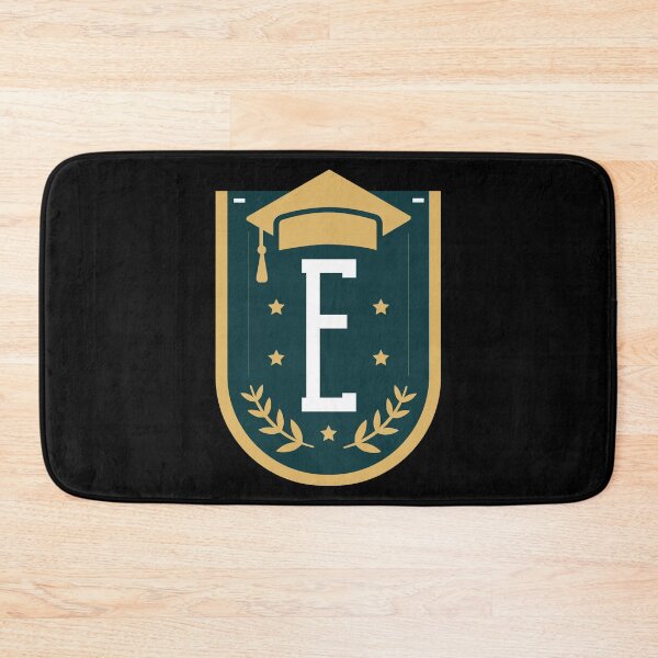 Item preview, Ornamental Letter E, Gold Monogram Ornament, Funny Design Graduation designed and sold by PROMEN Creativity.